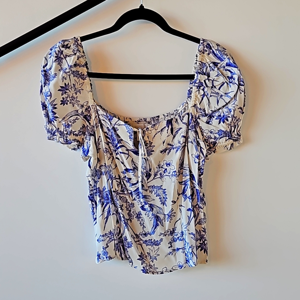H&M Floral Top, Size S